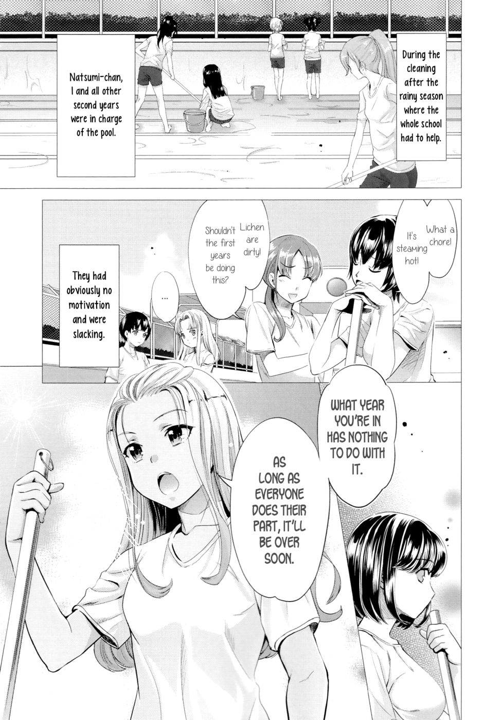 Hentai Manga Comic-Poolside End-Read-6